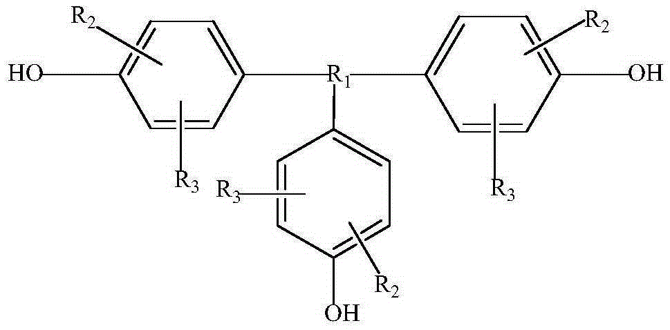 Star type polysulfone resin industrial synthesis method