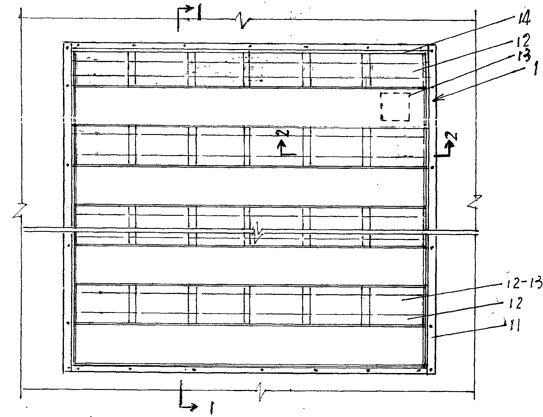 Solar cell module curtain wall and roof integrated with building