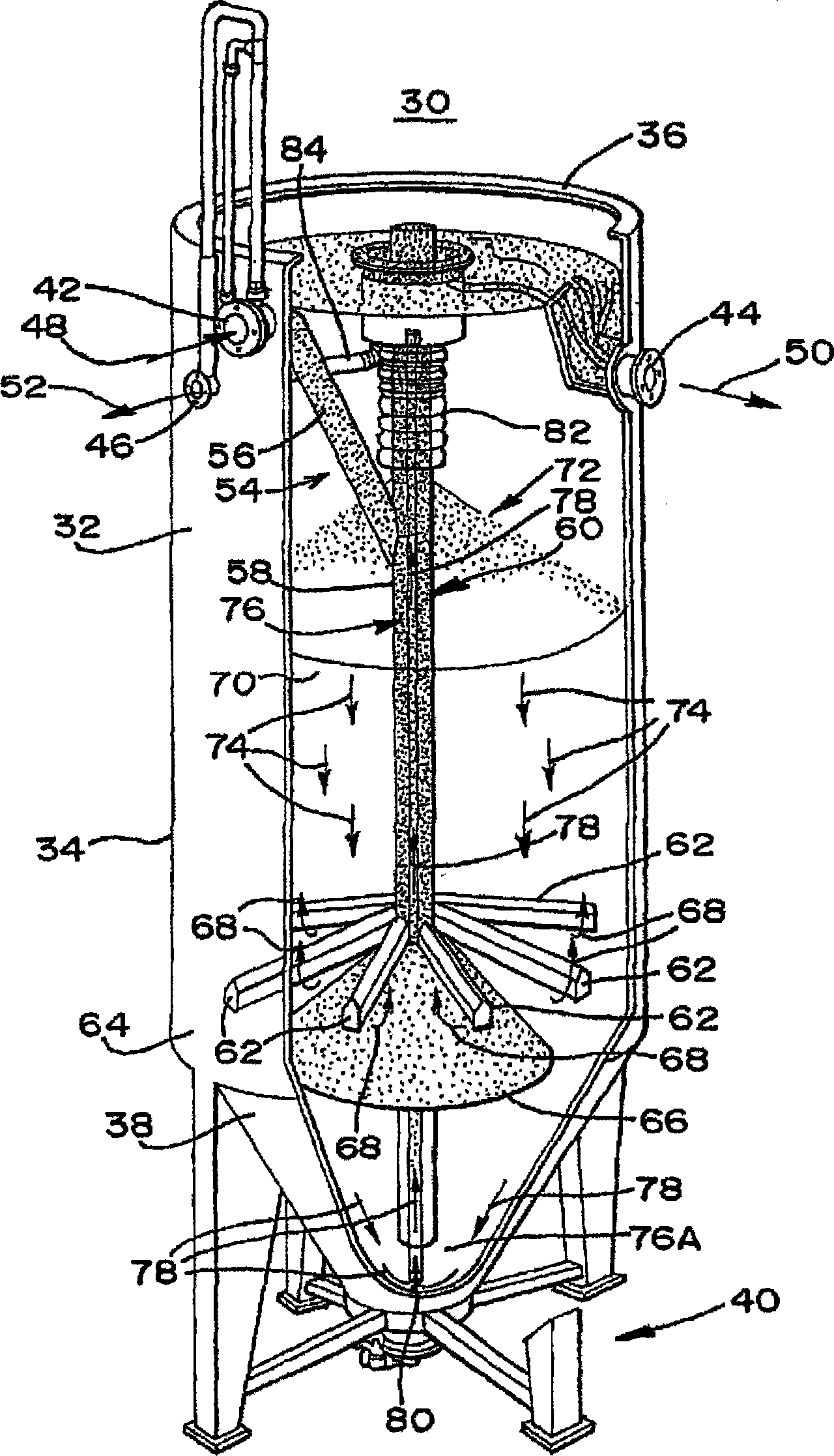 Method and apparatus for removing impurities in rejects from sequential filters using separate treatment units