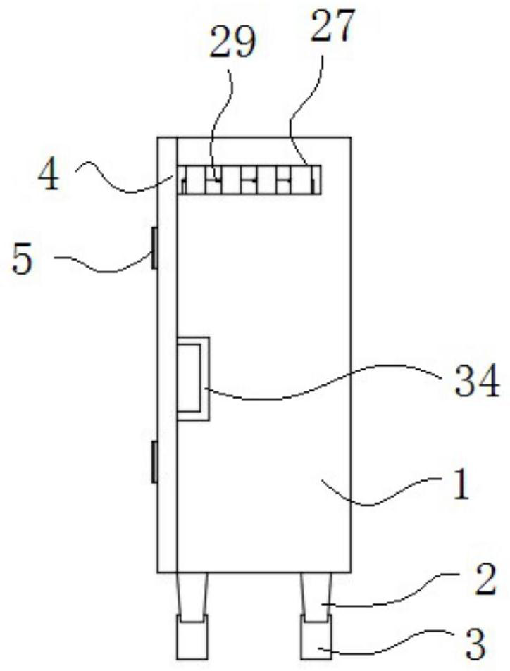 Novel hydrogen energy standby power cabinet