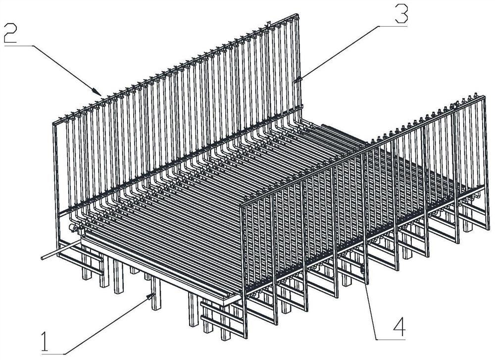 Building mud head vehicle cleaning equipment