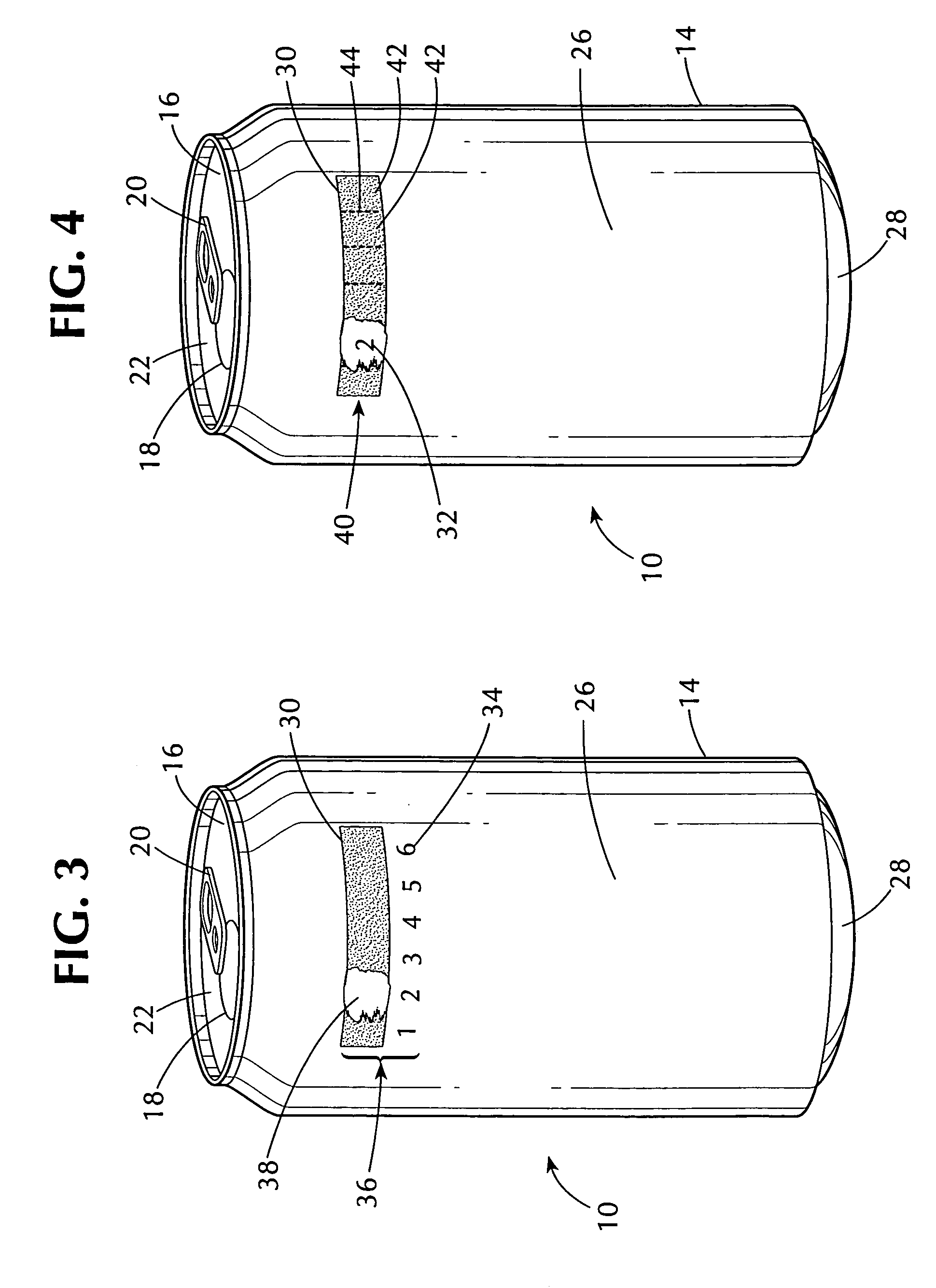 Identification system for individual containers