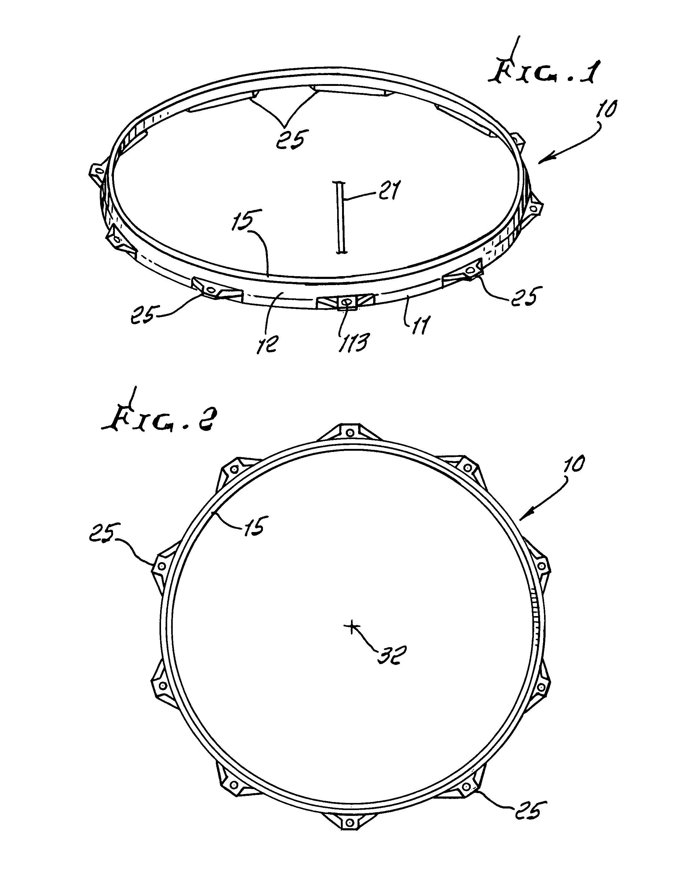 Precision true hoop for drum