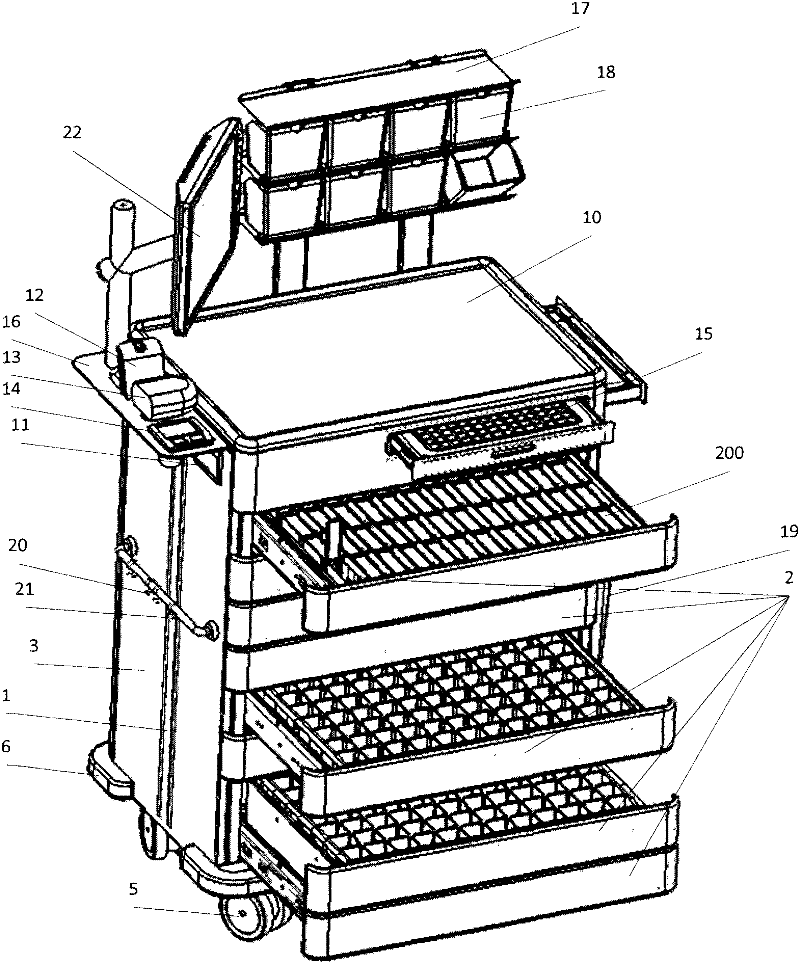 A drug access system