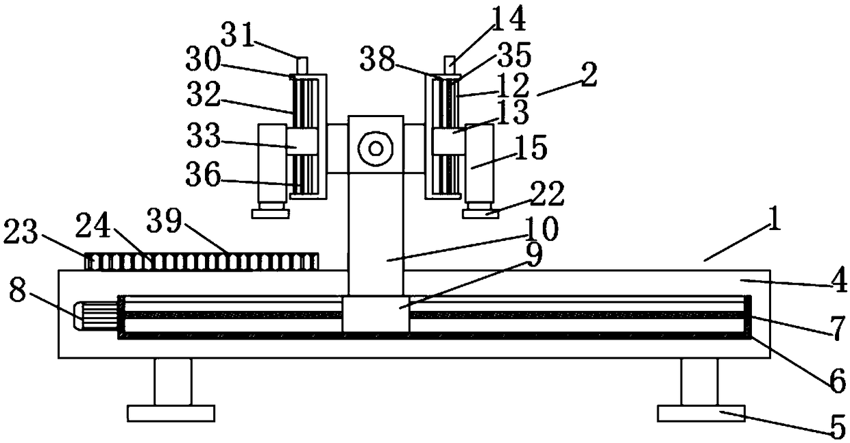 Surface knocking device for mechanical components of building equipment