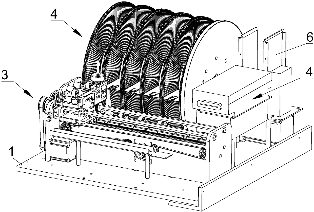 Compact intelligent card getting machine