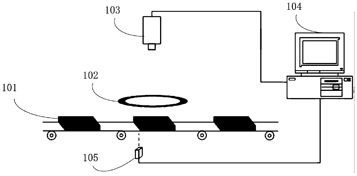 Hole site protection door state detection method and device, computer equipment and storage medium