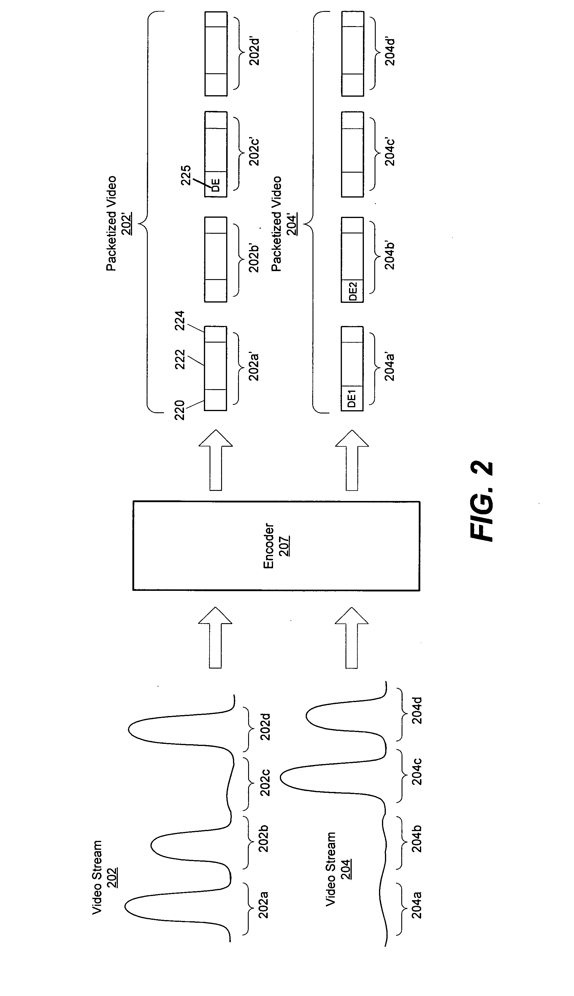 Methods, systems, and computer program products for marking data packets based on content thereof