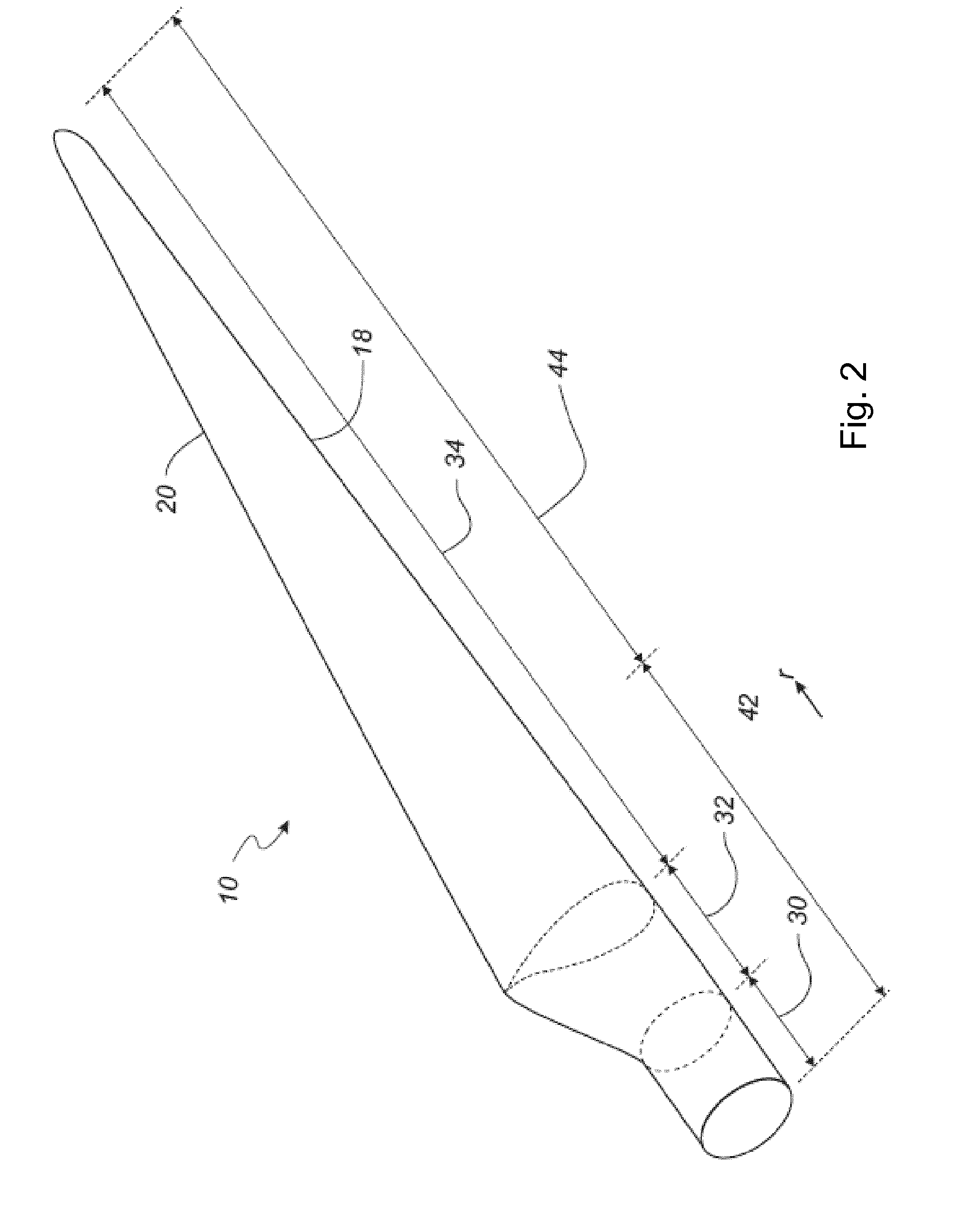 Wind turbine blade control method