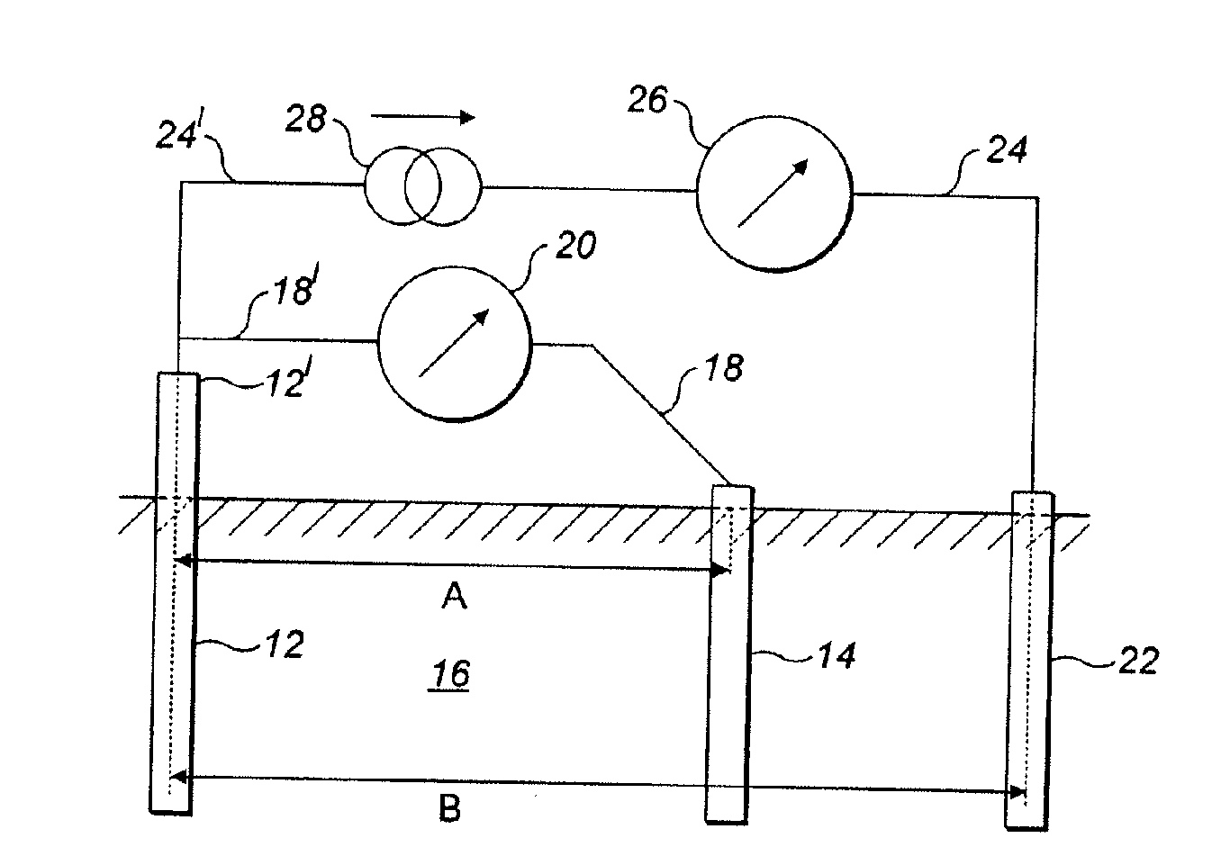 Double-Clamp Earth Tester Device