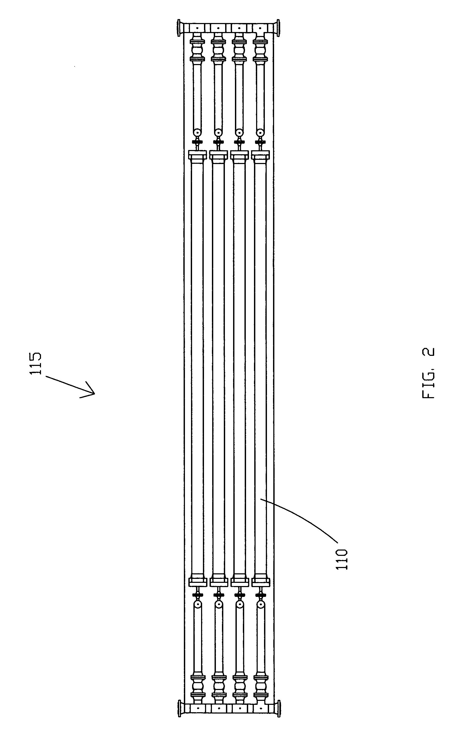 Compact membrane unit and methods