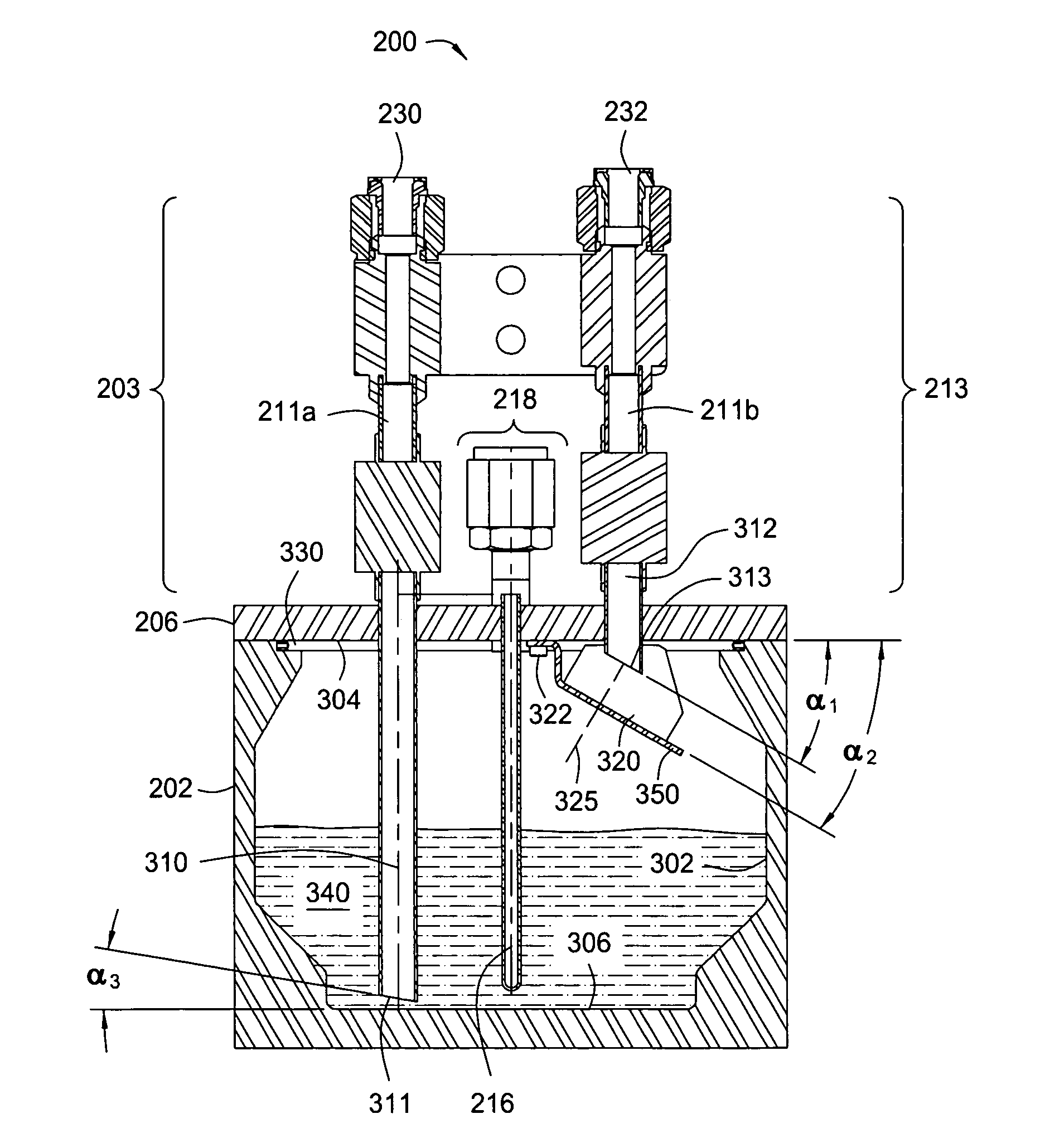 Ampoule splash guard apparatus