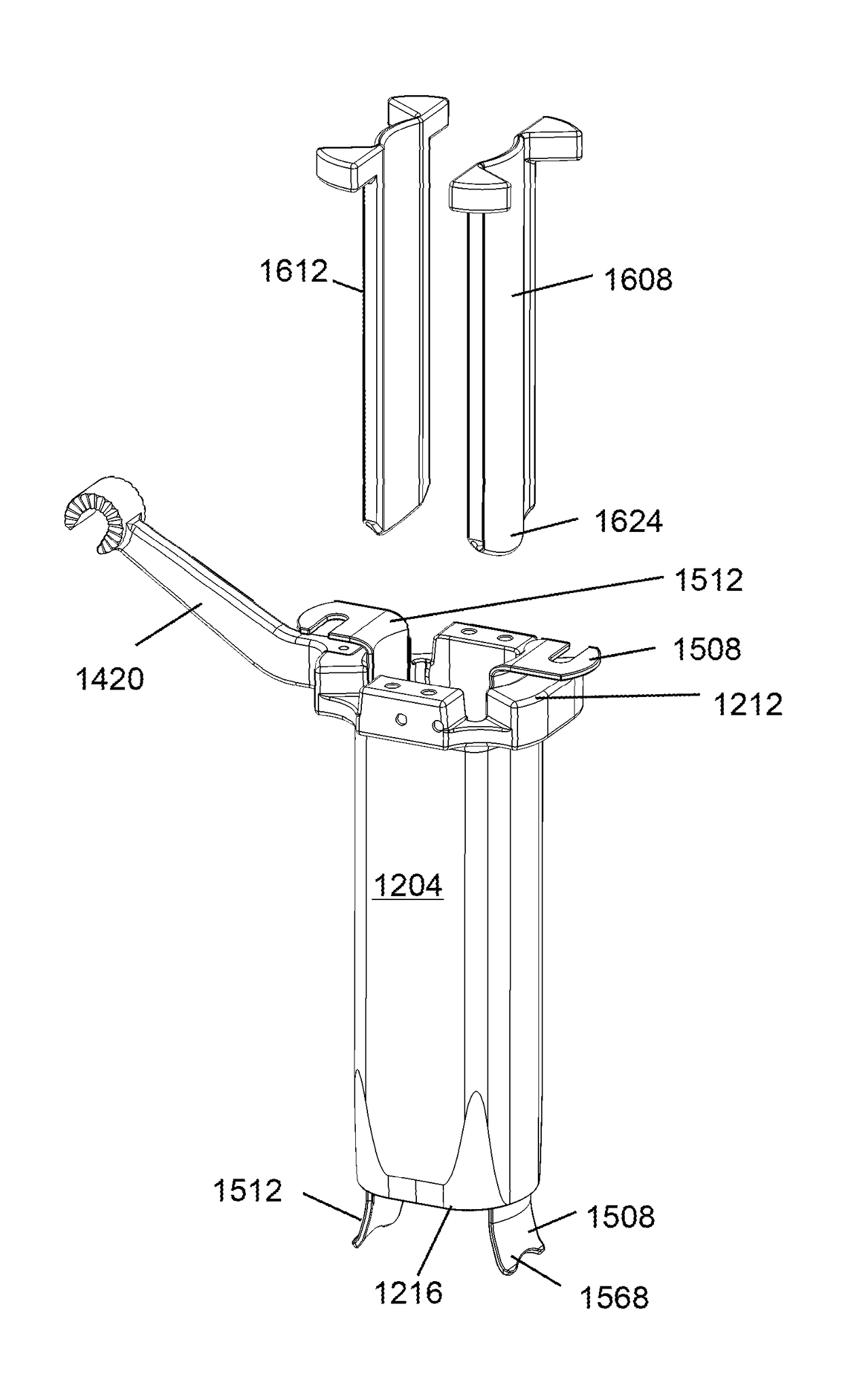 Access Instruments To Extend A Surgical Working Channel