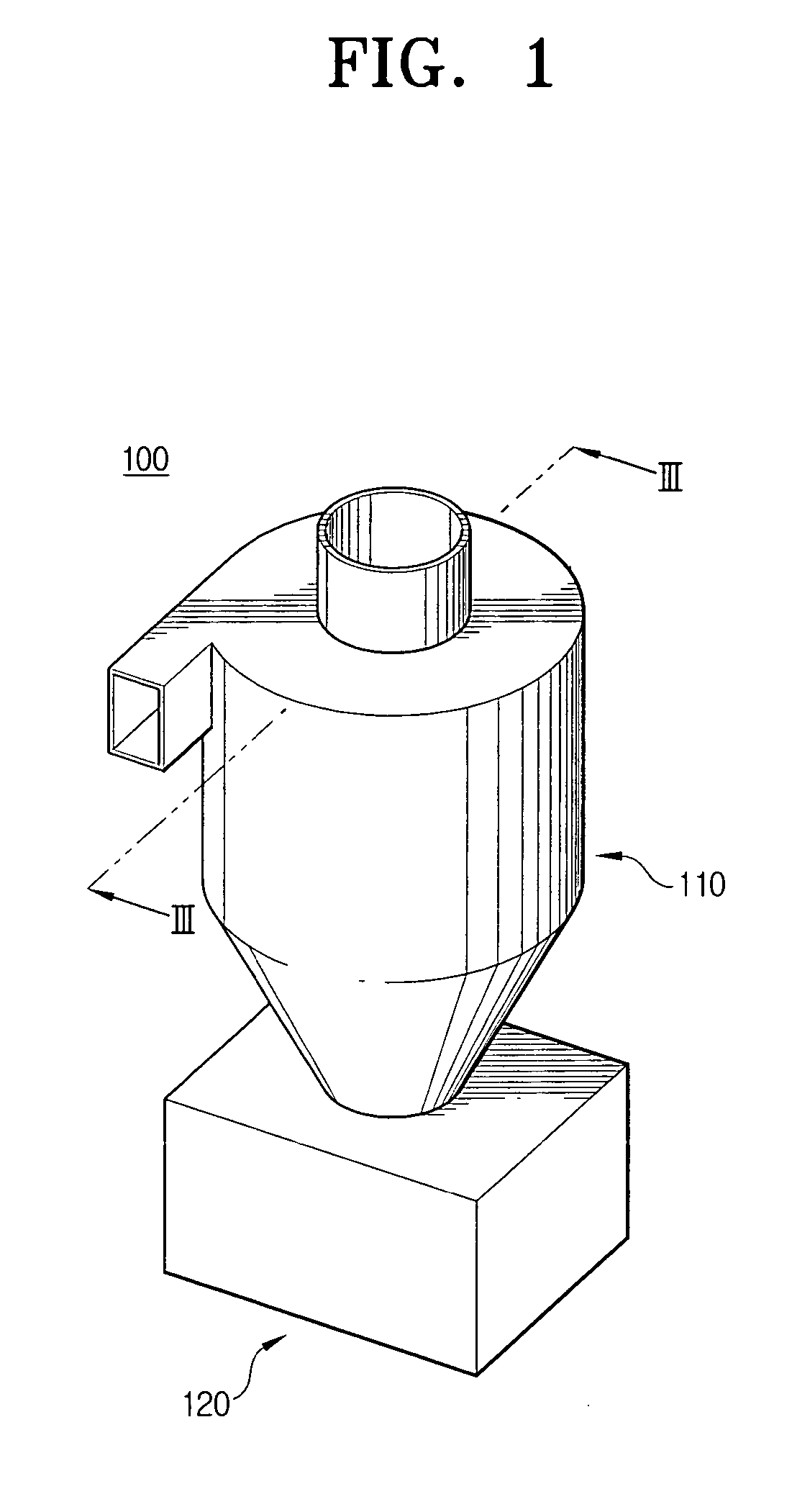 Dust collecting apparatus for a vacuum cleaner