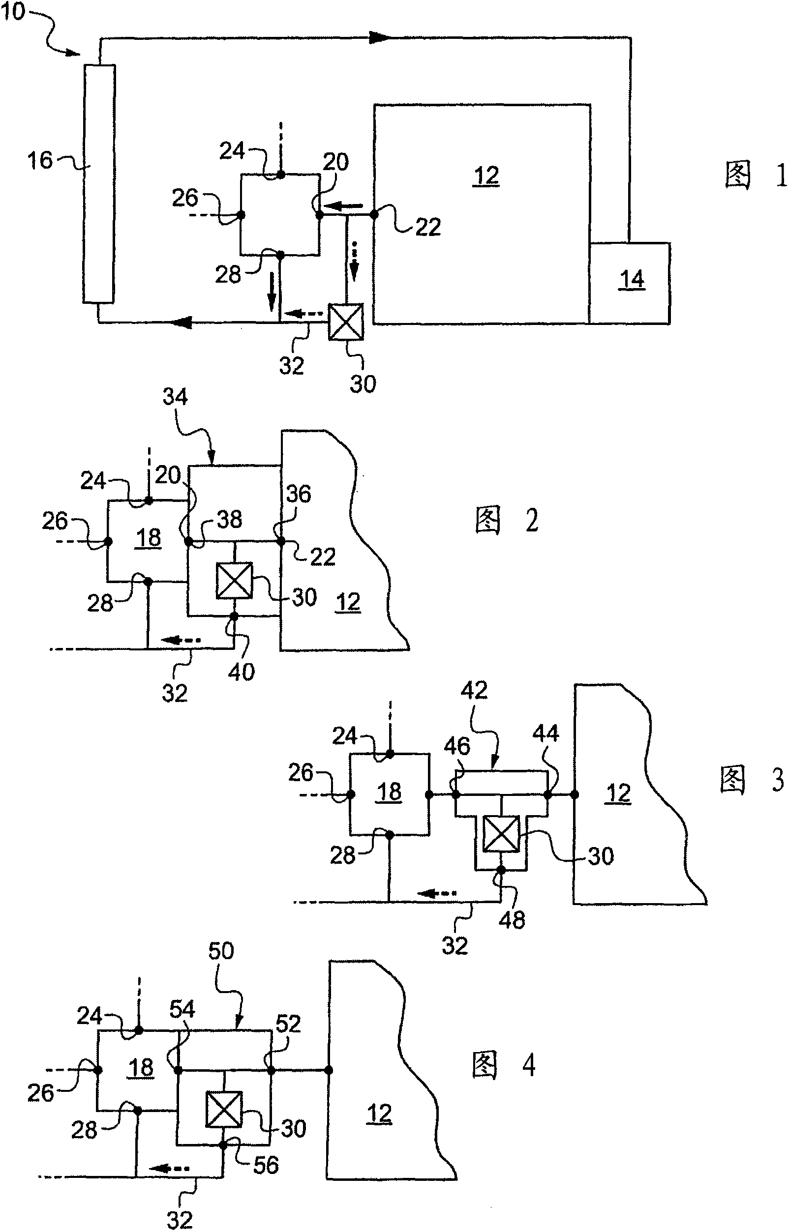 Module for the cooling circuit of an engine in an automobile