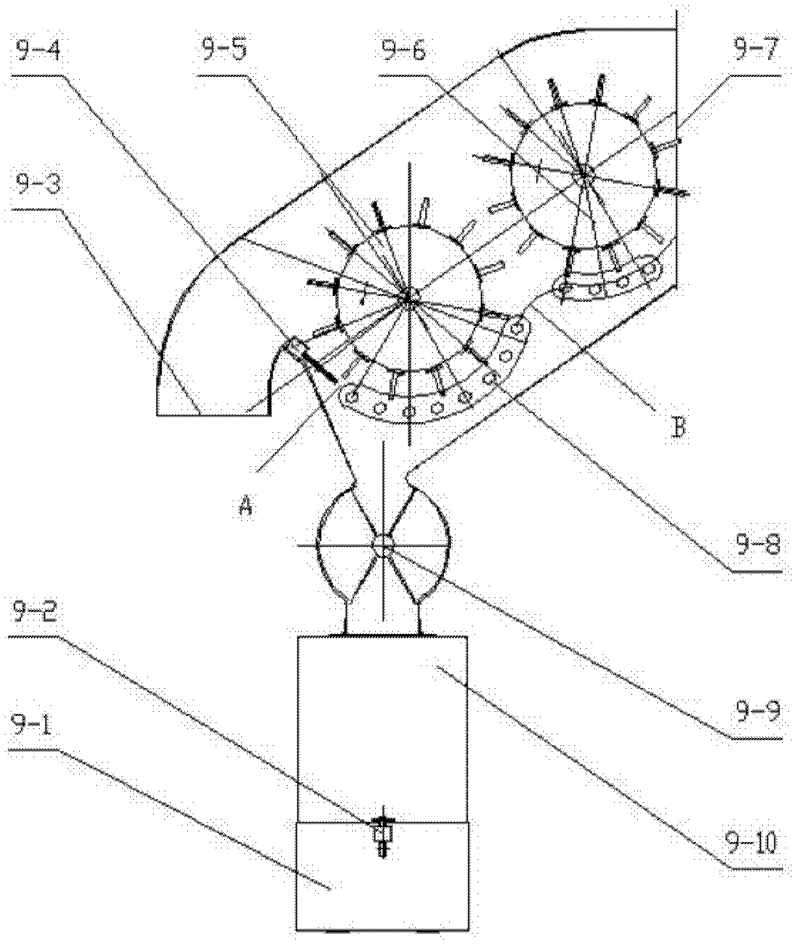 Self-propelled complex-finger type cotton picker