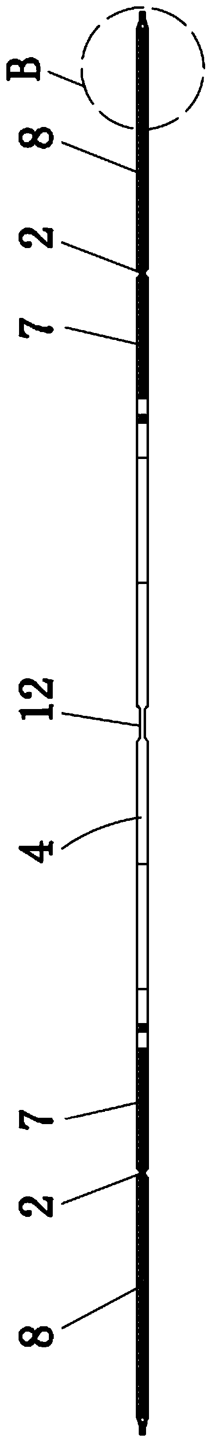 Shading device capable of being quickly folded