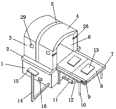 Industrial kiln for ceramic material production