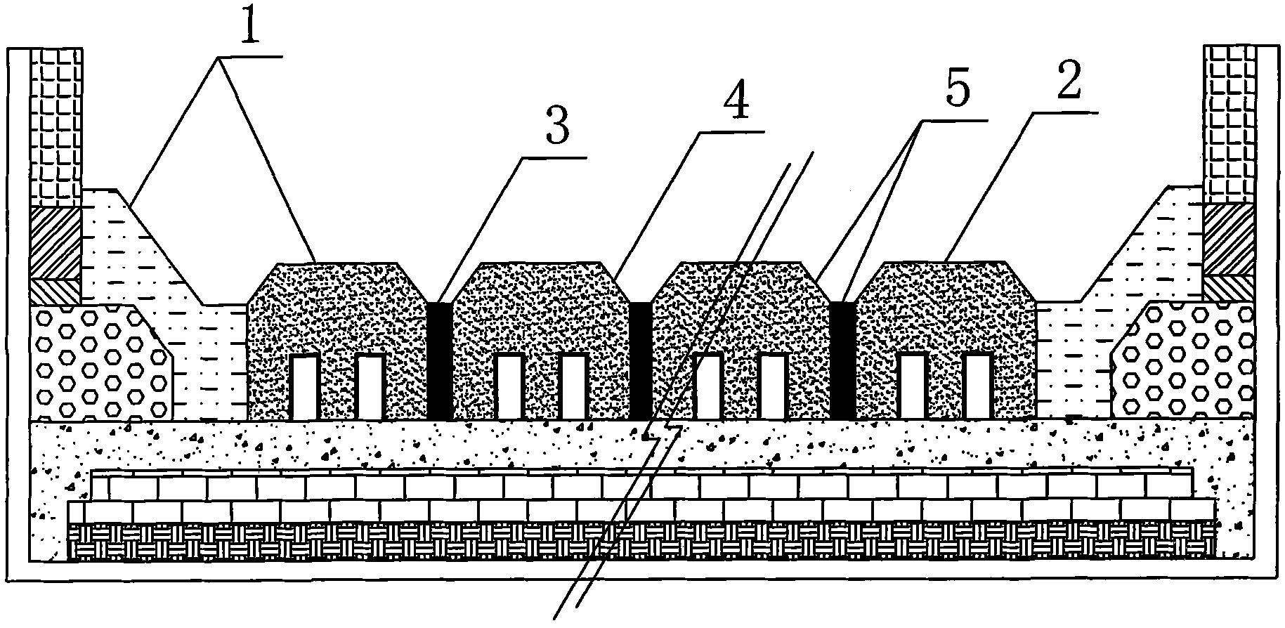 Using method for aluminum electrolytic cell