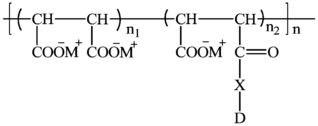 Method for dyeing seaweed fiber with polycarboxylic acid dye