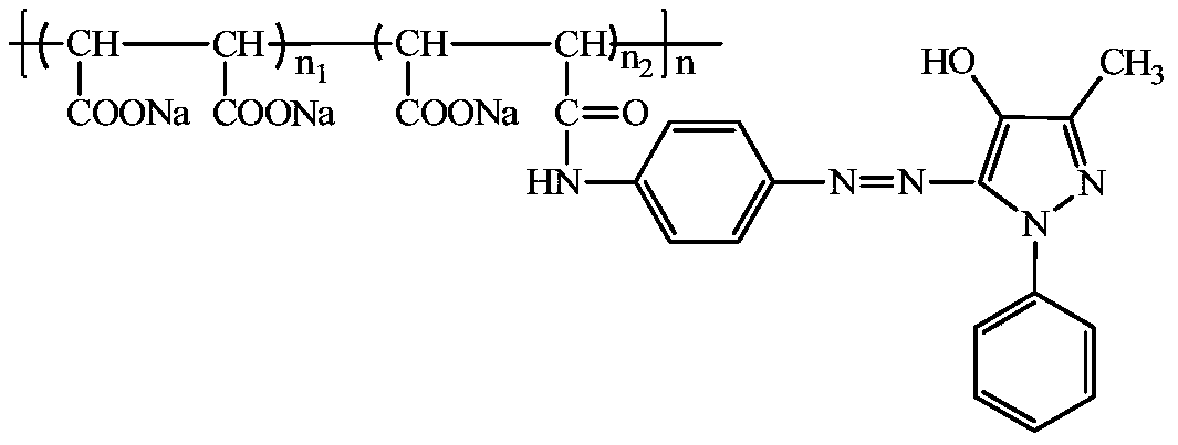 Method for dyeing seaweed fiber with polycarboxylic acid dye