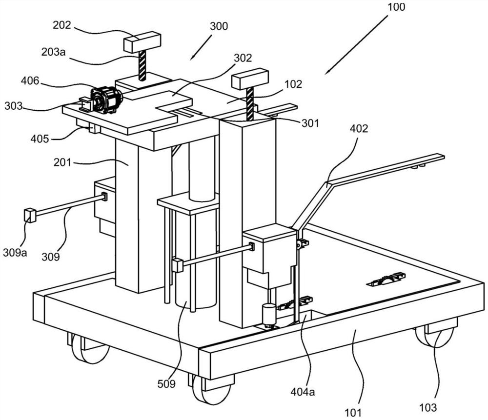 Electric operating device of switch trolley of high-voltage switch cabinet of power system