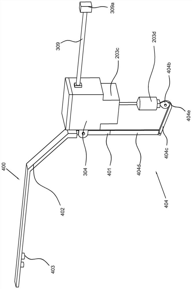 Electric operating device of switch trolley of high-voltage switch cabinet of power system