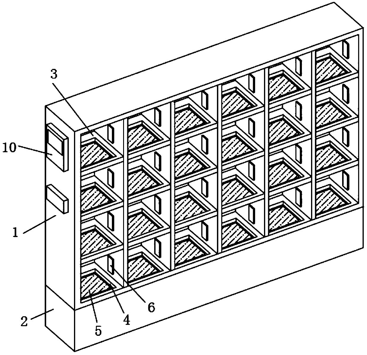 Medicine storage cabinet realizing management based on internet of things technology