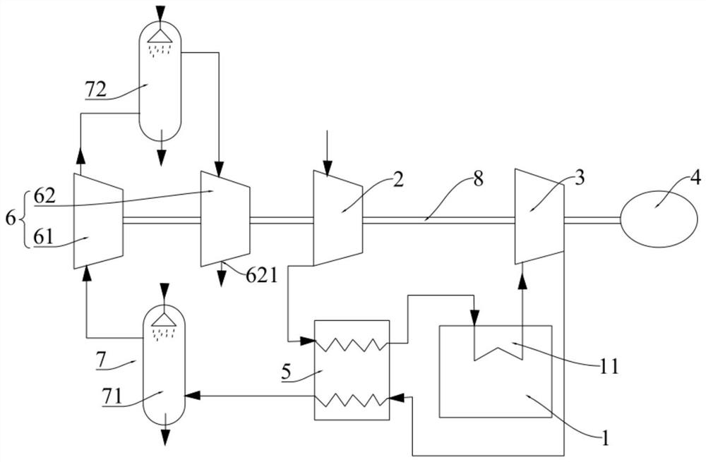 Electricity-heat-electricity energy storage system and method