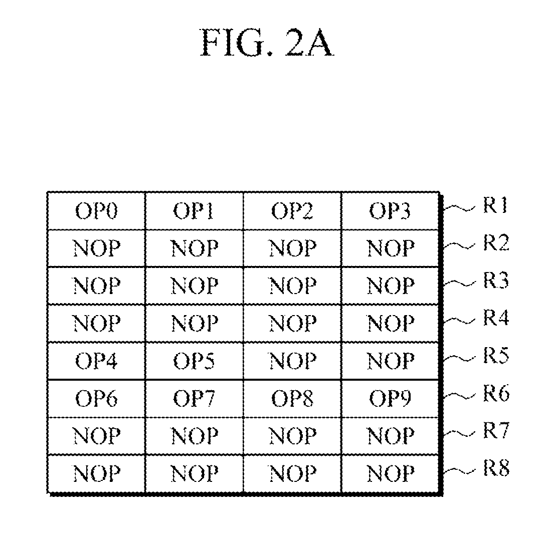 Apparatus and method for compressing instruction for VLIW processor, and apparatus and method for fetching instruction