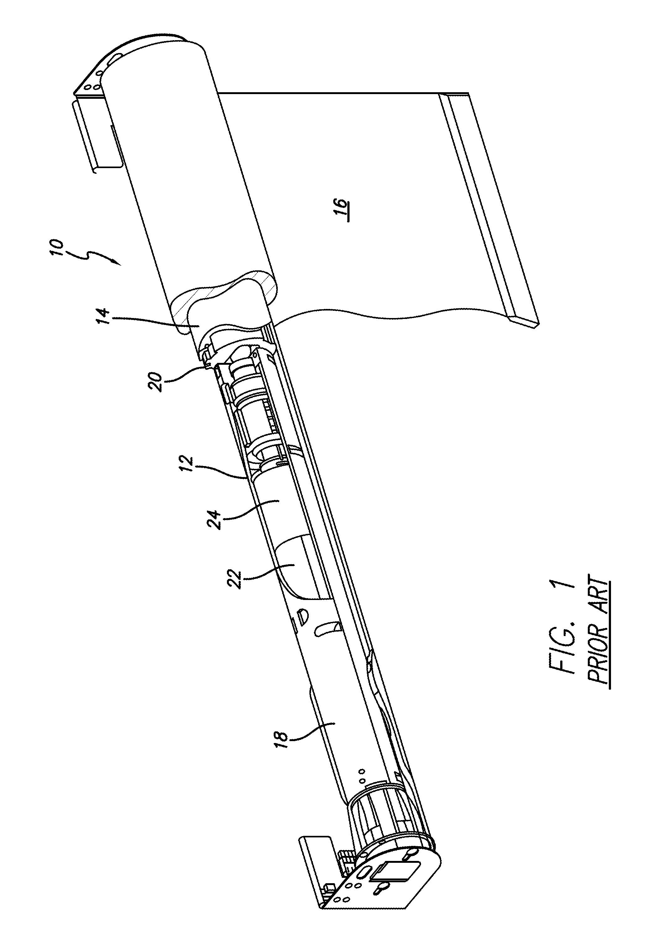 Integrated quiet Motorized Roller Shade System