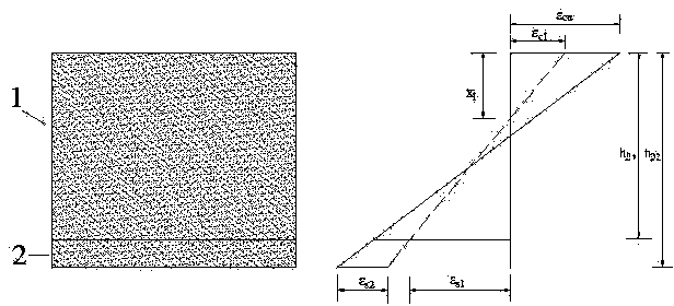 Comprehensive structure prestress reinforcing method on basis of influence line theory