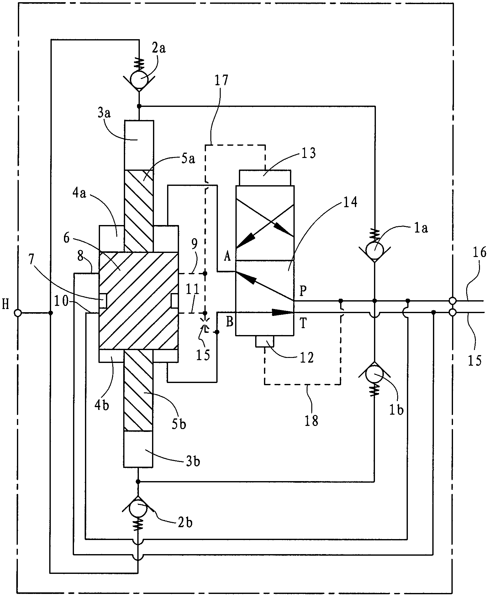 A double-acting reciprocating hydraulic pressure booster