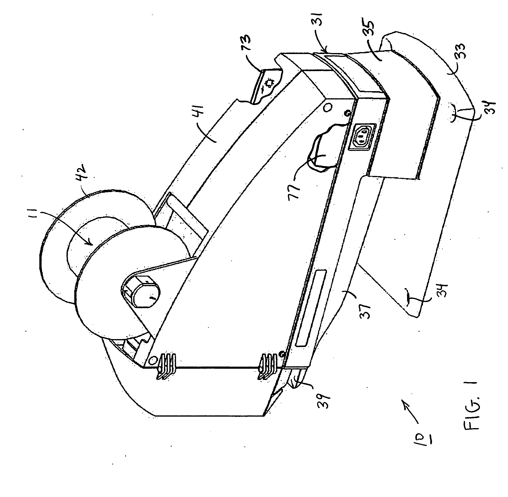 Device for dispensing plastic fasteners