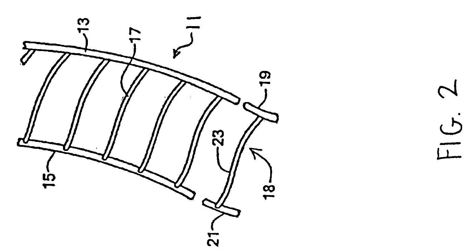 Device for dispensing plastic fasteners