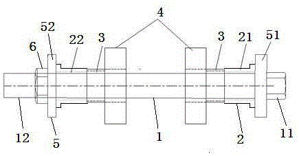 Bushing press-fit bolt and press-fit method thereof