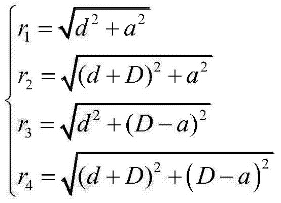 Method for positioning underwater magnetic target in high-precision and long-distance mode through total geomagnetic field