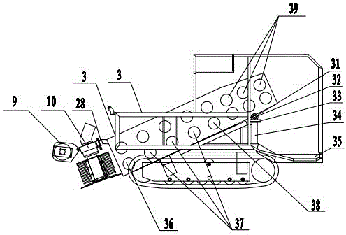 Sugarcane harvester