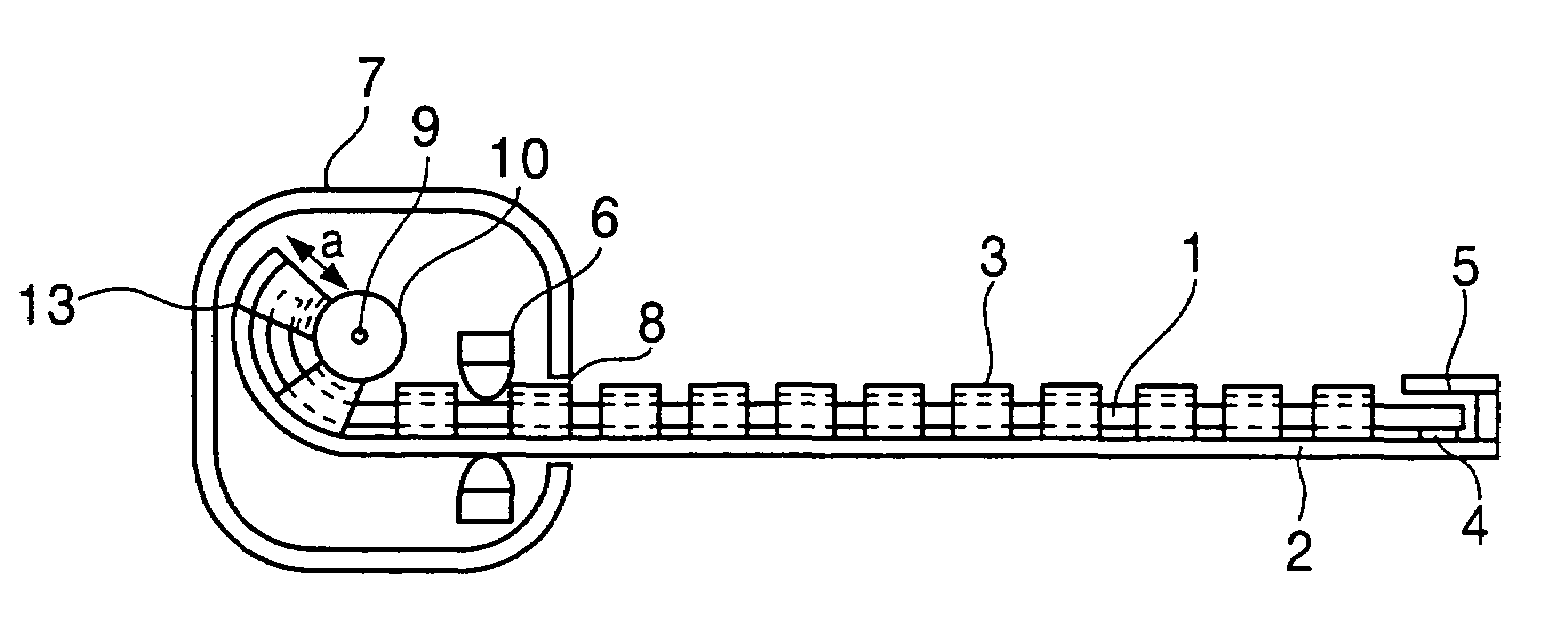 Display device having flexibility and a winding axis that winds the two slidable plates