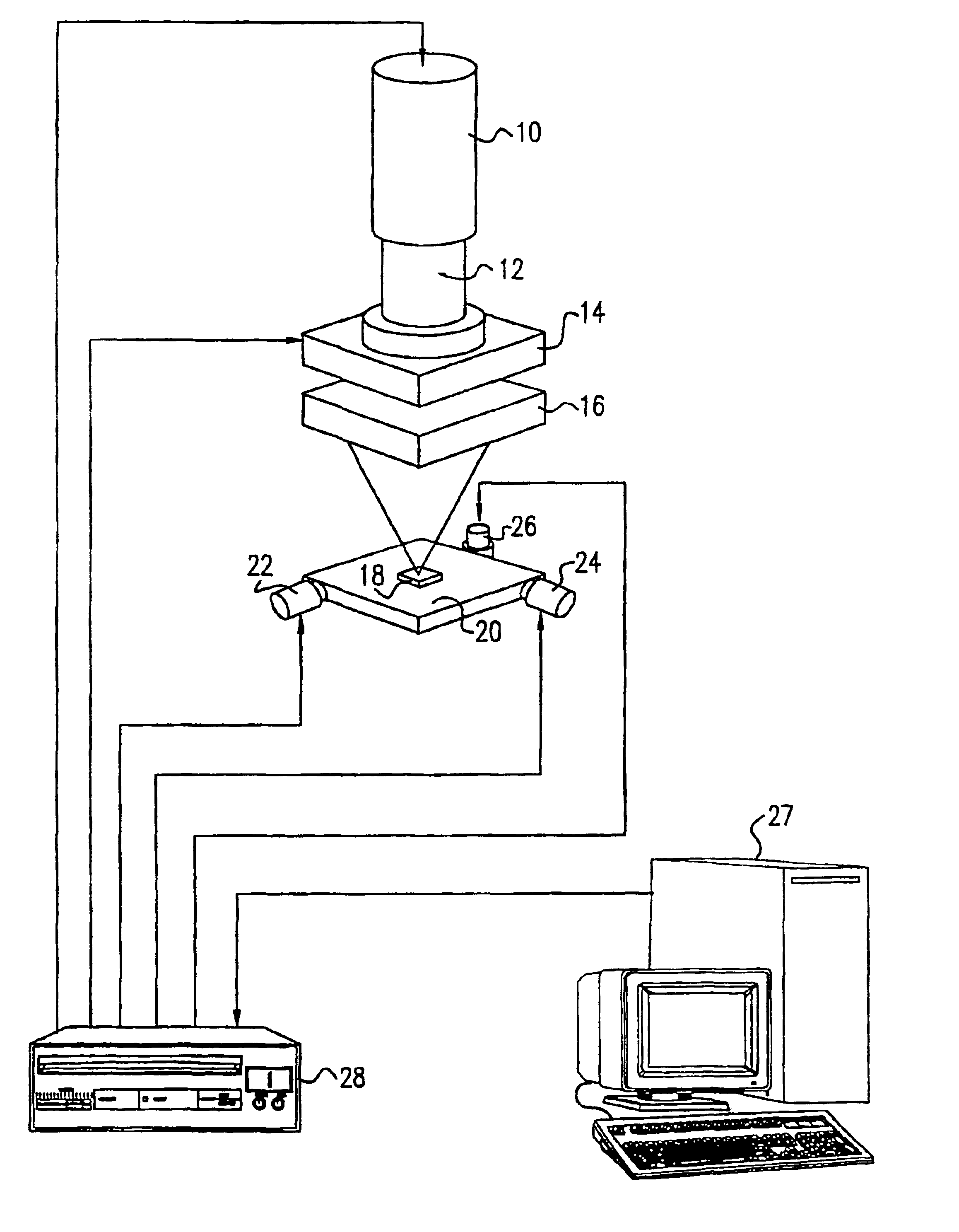 Intravolume diffractive optical elements