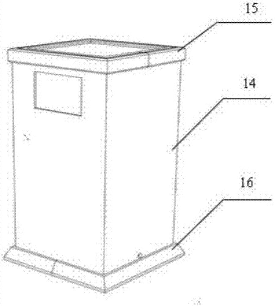 Intelligent garbage treatment device