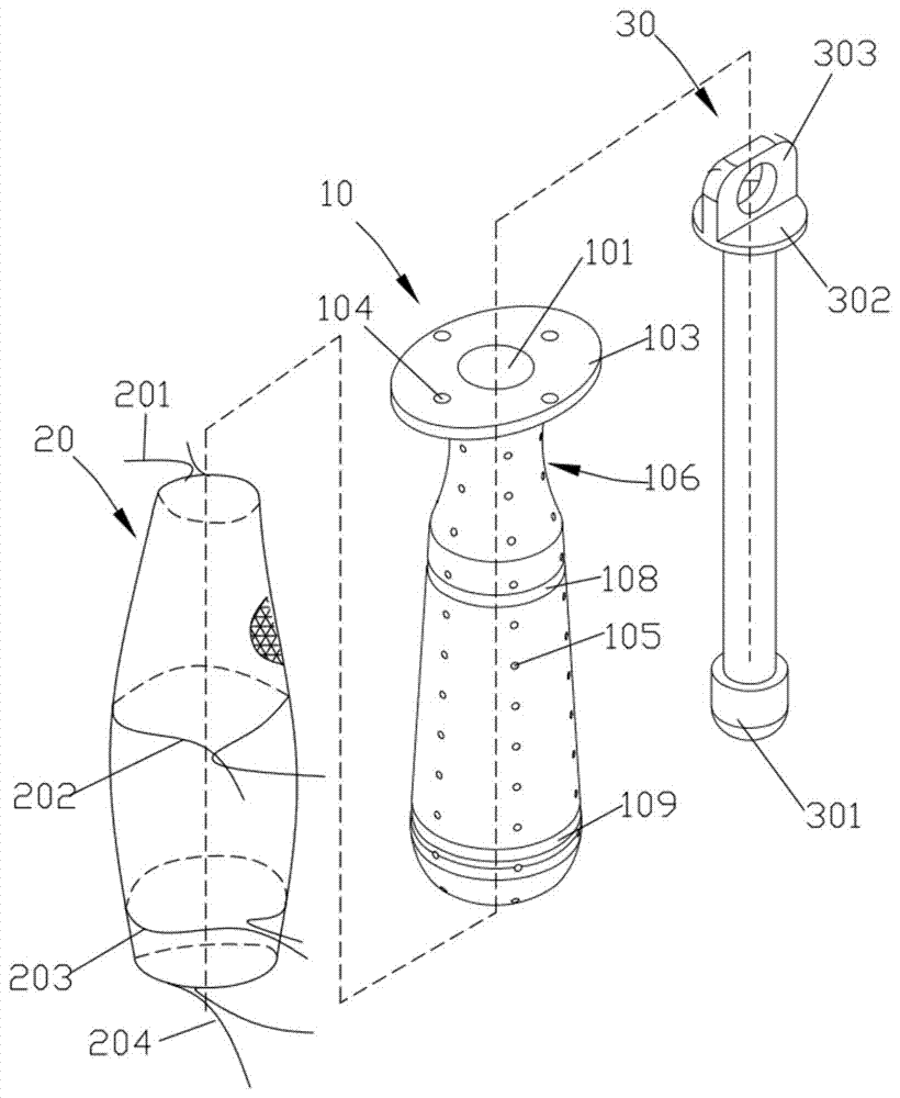 Hemostatic device of recto and anal canal