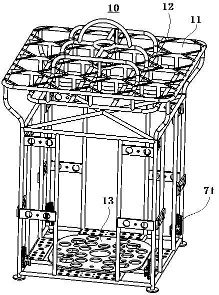 No-cable type submarine observation platform suitable for whole sea depth