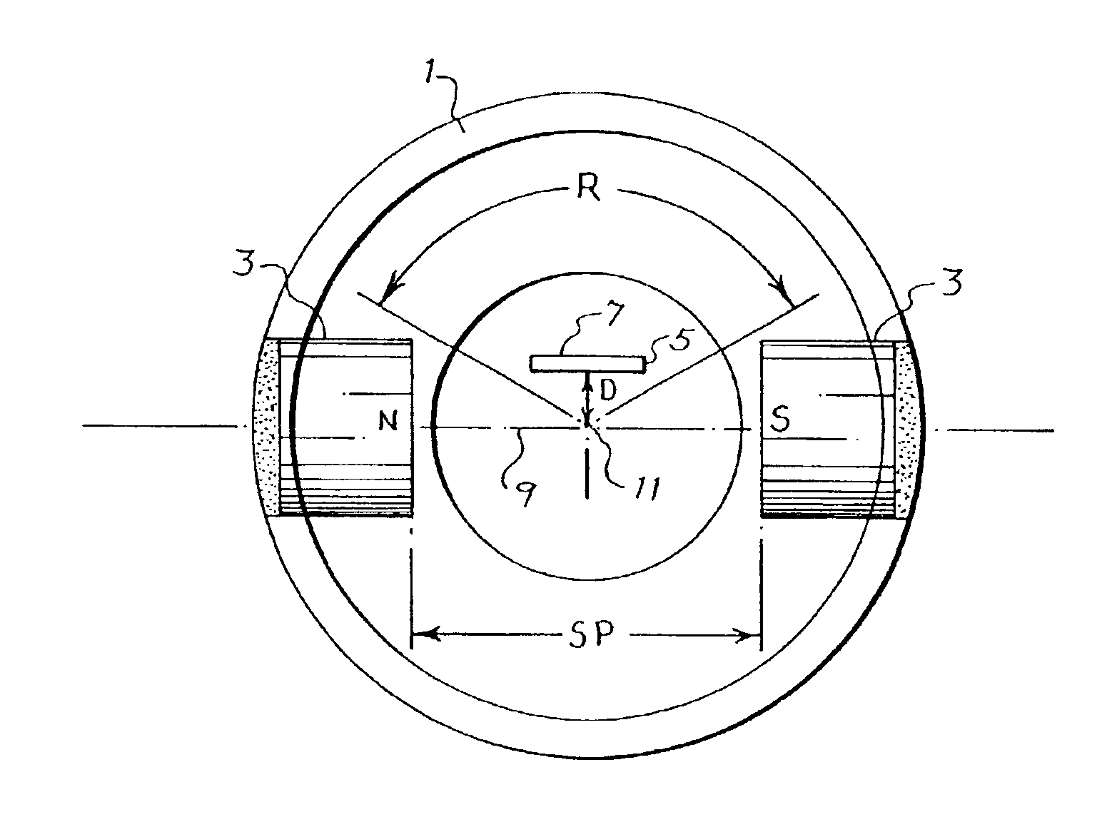 Angular position sensor