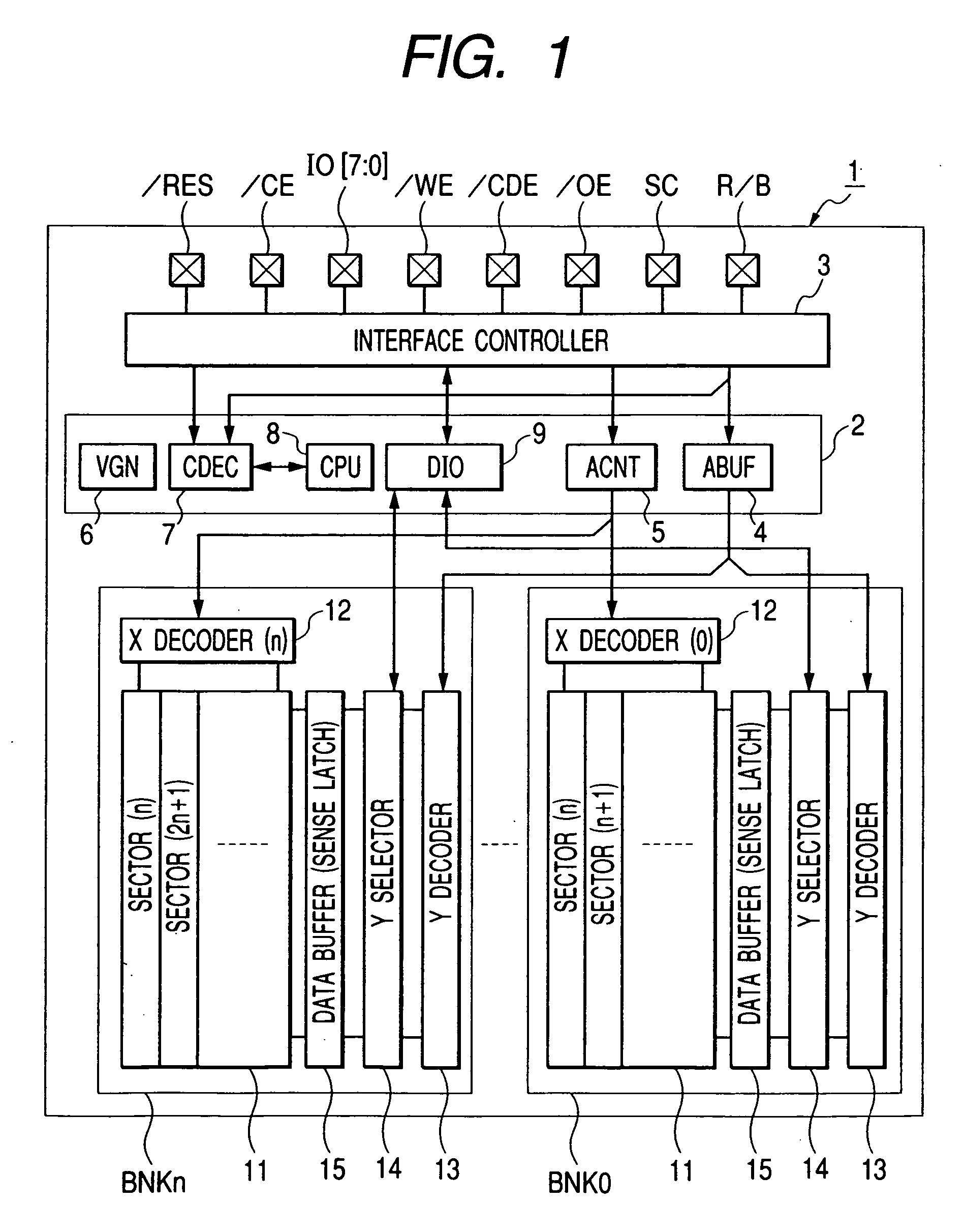 Nonvolatile memory and memory card