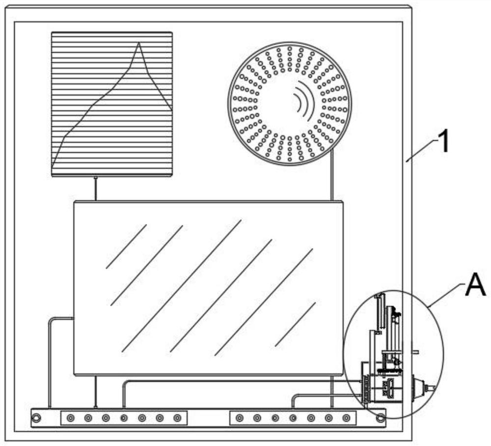 Mandarin corrector connecting device