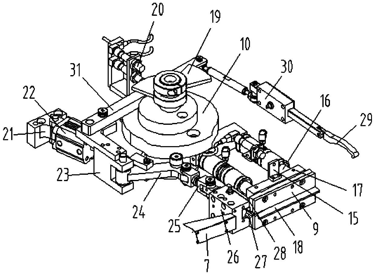 A fully automatic steel wire cutting mechanism