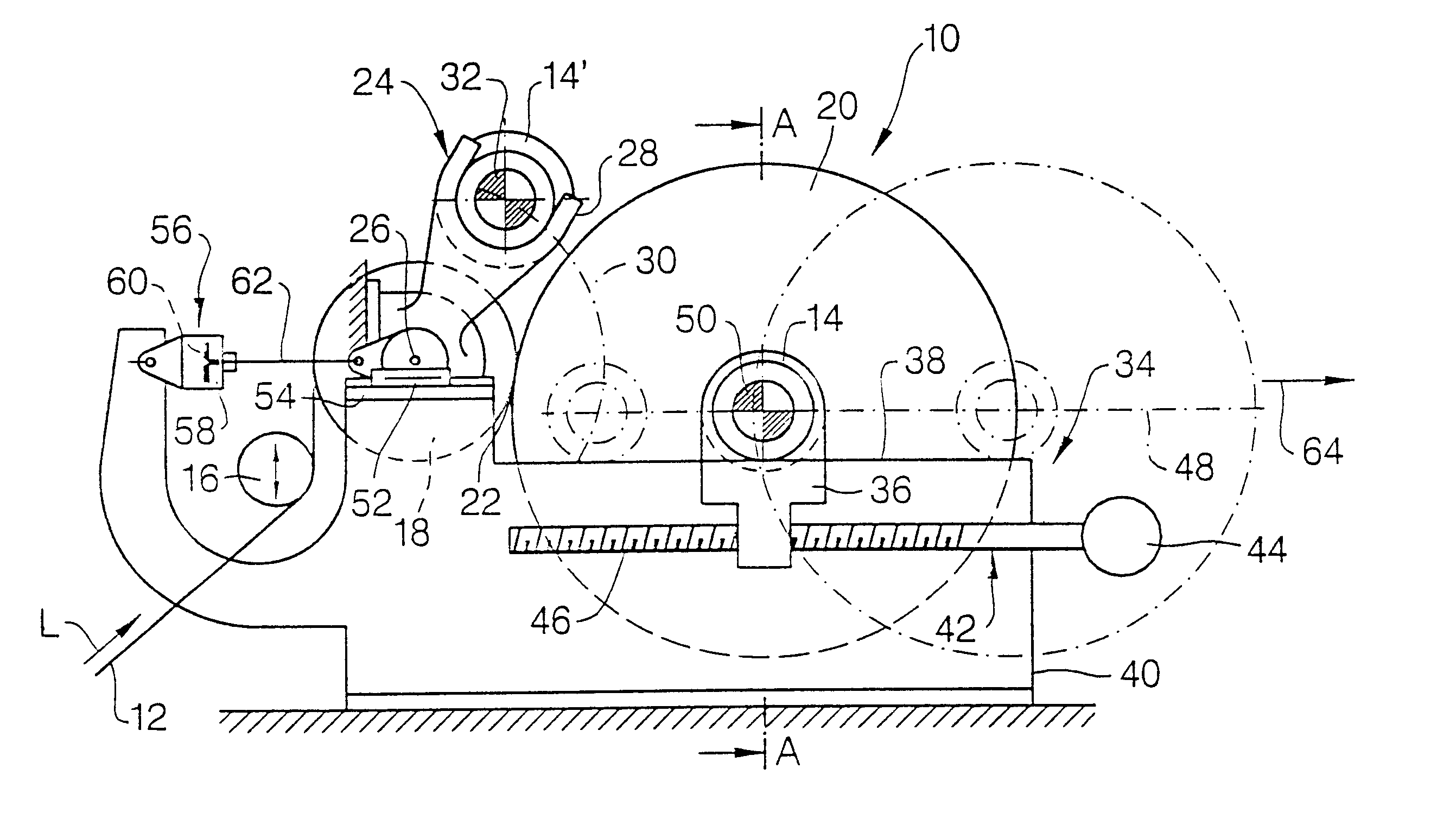 Winding machine and process for winding a material web