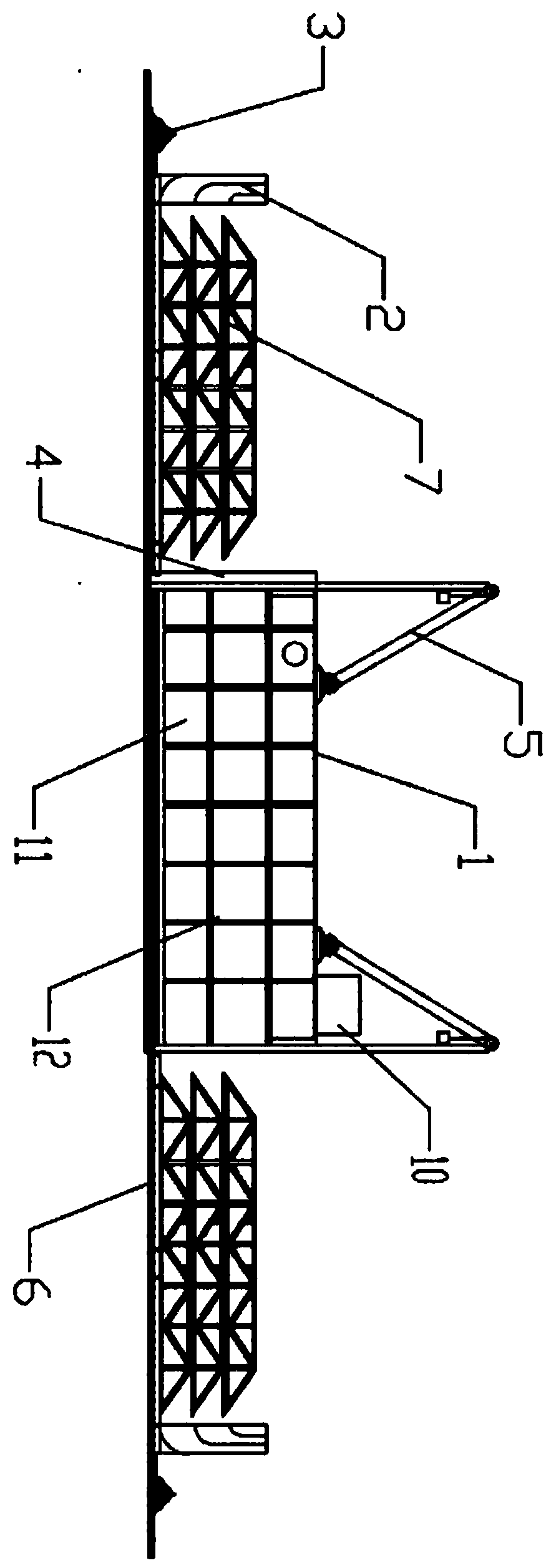 Aging oven used for aluminum material hardening