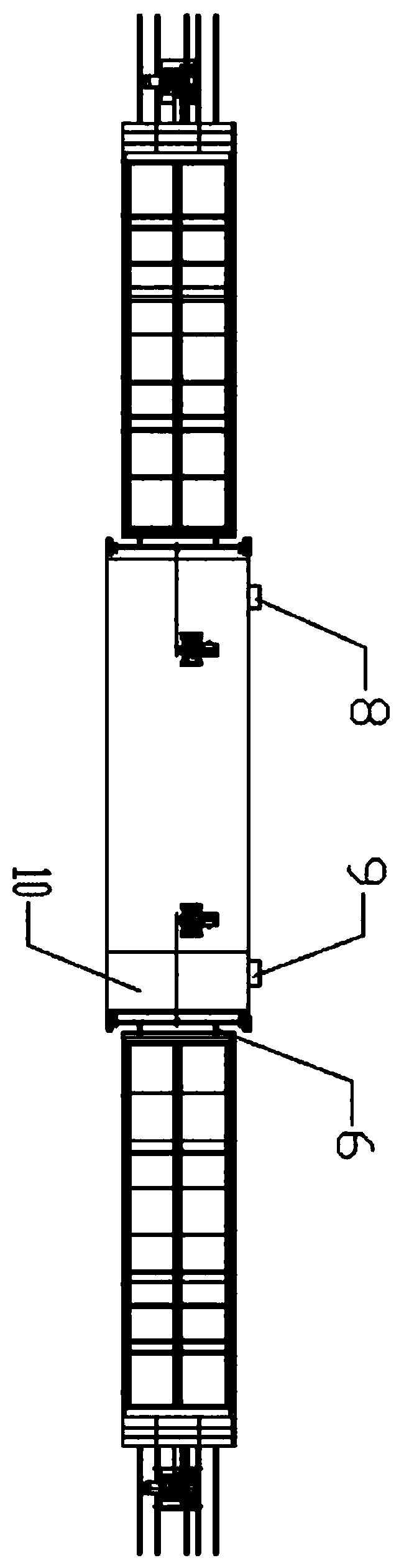 Aging oven used for aluminum material hardening